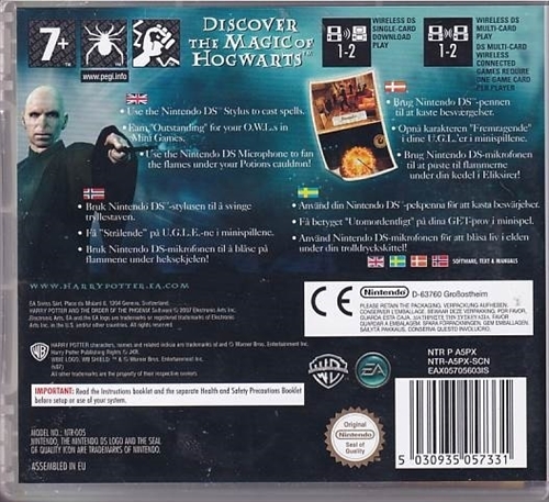 Harry Potter - and the Order of the Phoenix - Nintendo DS (B Grade) (Genbrug)